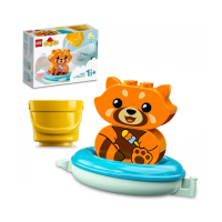 Mijn eerste pret in bad: drijvende rode panda 10964